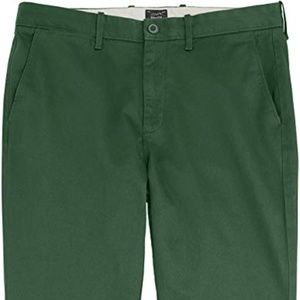 NWT J. Crew 770 straight chino pine green 32x32